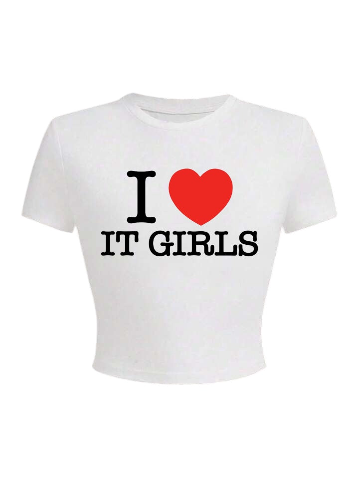 It Girl Tee white