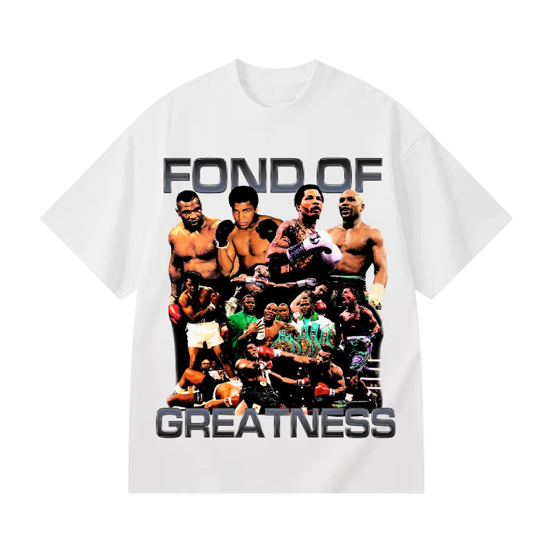 Fond of Greatness White tee